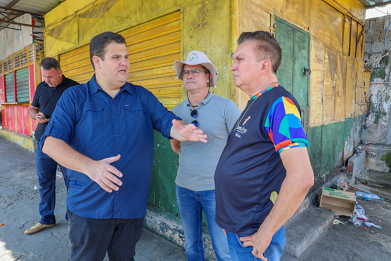 David Almeida e o pacote de obras no bairro Armando Mendes de Manaus