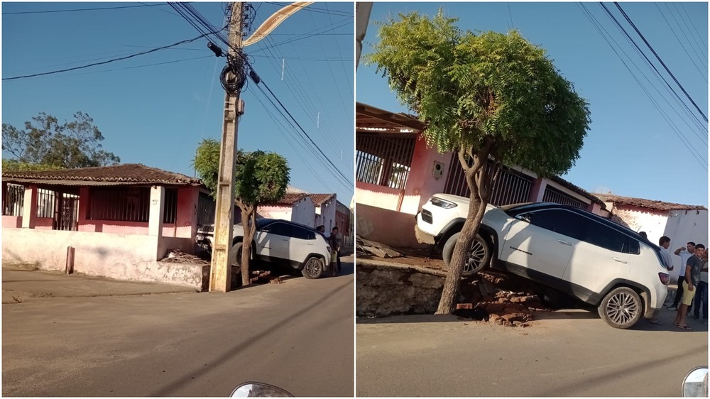 Delegado que deu tapa no rosto de mulher é liberado após pagar fiança 1 carro delegado aurora acidente transito