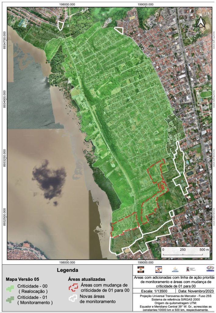 mapa atualizado