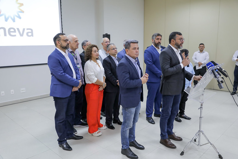 Wilson Lima destaca geração de 6 mil empregos e declaração comercial de dois novos campos de gás natural no Amazonas 1 Eneva Fotos Alex Pazuello 4