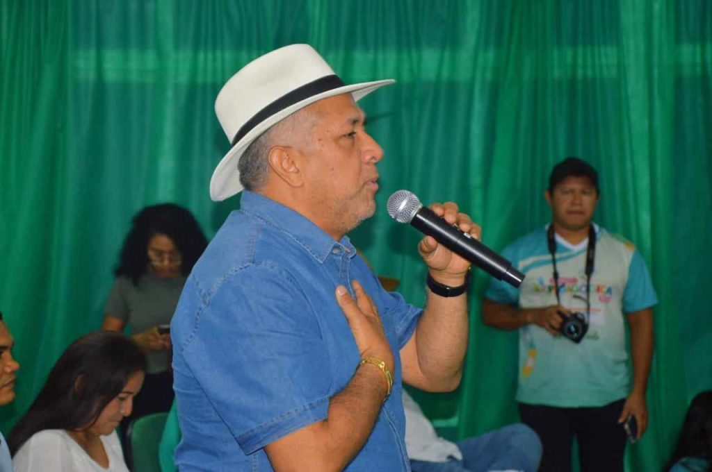 Prefeito Eraldo CB agradece profissionais da educacao na Jornada Pedagogica 2024 em BVR