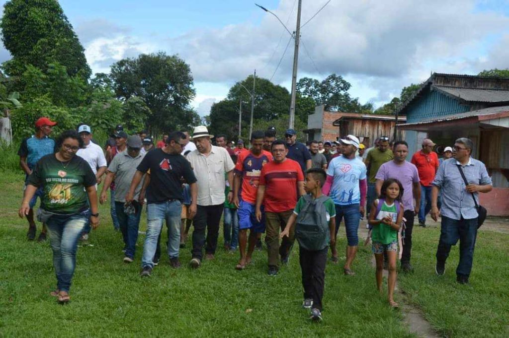 Prefeito Eraldo CB entrega posto de Saude Francisca Garcia todo reformado no Curuca ele fala