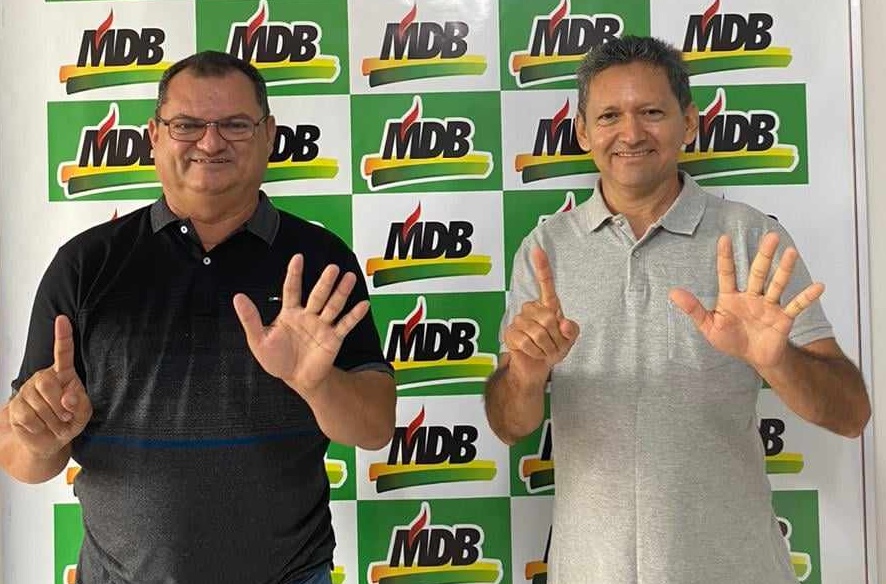 Van Alexandrino assina no MDB de Luis Picanco e fortalece oposicao na eleicao 2024 de Barreirinha