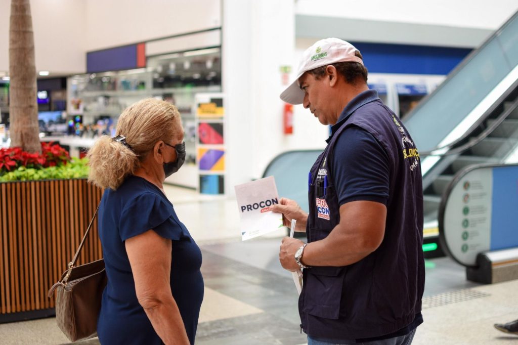 Dia das Mães: Procon-AM orienta sobre cuidados na hora das compras e das trocas de presentes 2 IMG 20240508 WA0025