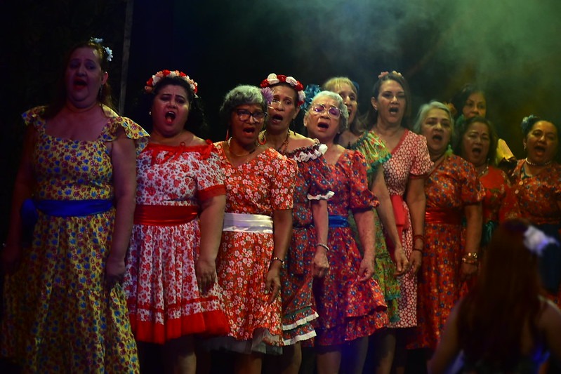 Coral da FUnATI apresenta espetáculo ‘Musical Amazônia Êxodo’ no palco do Teatro da Instalação 1 IMG 20240526 WA0014