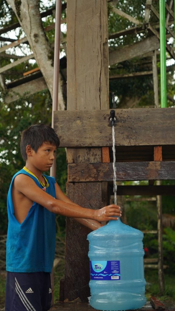 Sistema de captação de água potável beneficia 1,6 mil pessoas afetadas pela seca de 2023 no Amazonas 2 IMG 20240617 WA0030