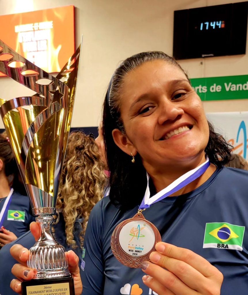 Educacao e Desport Laiana Rodrigues ex atleta do JEAS e campea foto arquivo pessoal