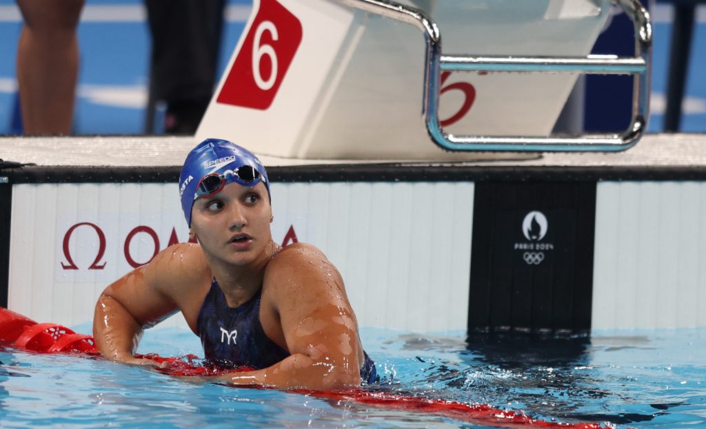Mafê Costa e Cachorrão estão nas finais dos 400m livre 1 Maria Fernanda Costa em acao na prova dos 400m livre no primeiro dia da Natacao nos Jogos Olimpicos de Paris 8e6d379932