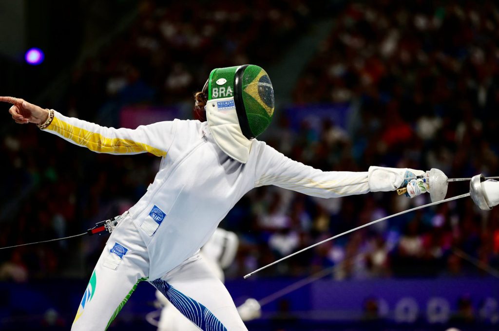 Nathalie Moellhausen em acao nos Jogos Olimpicos de Paris 0ae5643891