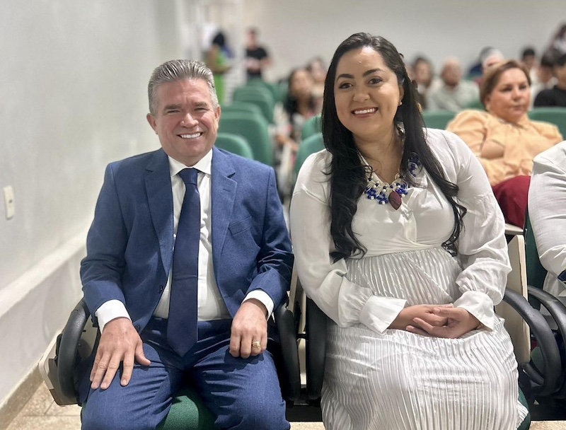 Prefeita Macelly Veras PDT realiza visita institucional a presidente Renata Raitz da Camara Municipal de Maues