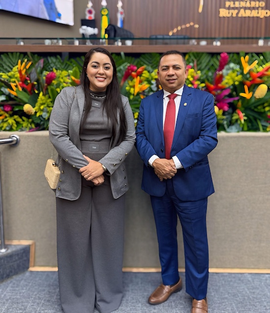 Prefeita Macelly Veras participa da abertura dos trabalhos da ALEAM posse de Roberto Cidade e mensagem do governador Wilson Lima