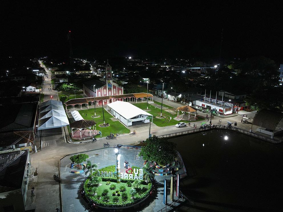 No aniversário de Barreirinha, UGPE e Sedurb destacam a modernização da iluminação pública no município 1 IMG 20250609 WA0170