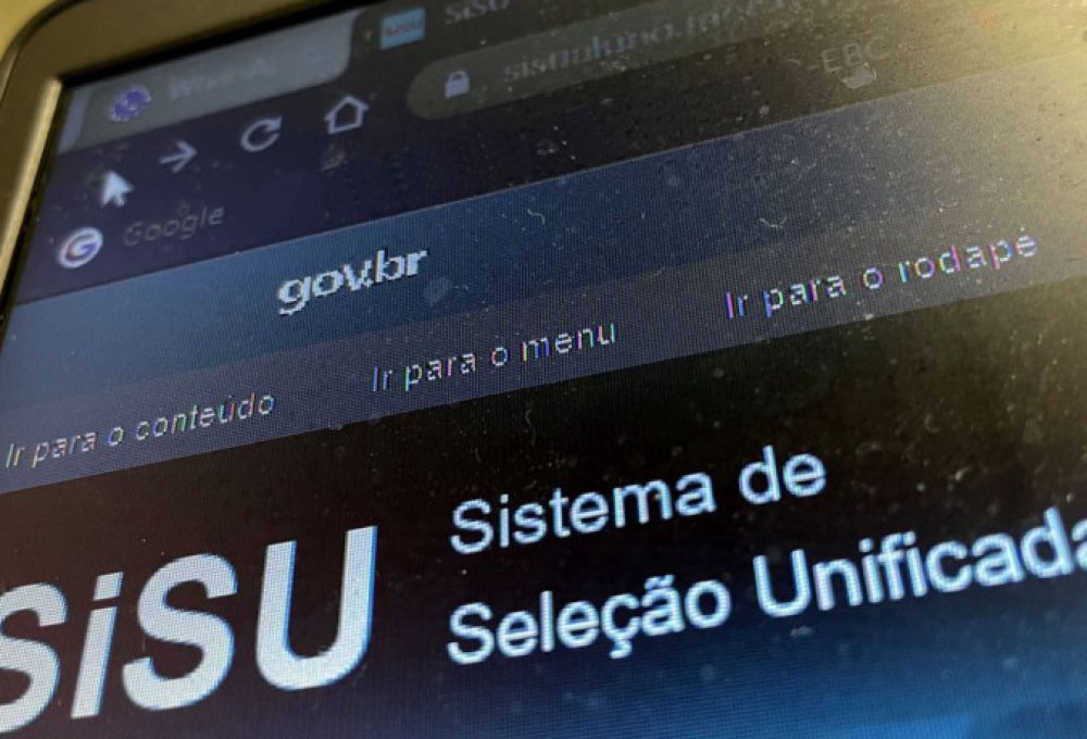 Página do Sisu deve ser acessada por meio do portal gov.br. Veja mais informações sobre o processo seletivo
Crédito: Juca Varella/Agência Brasil
