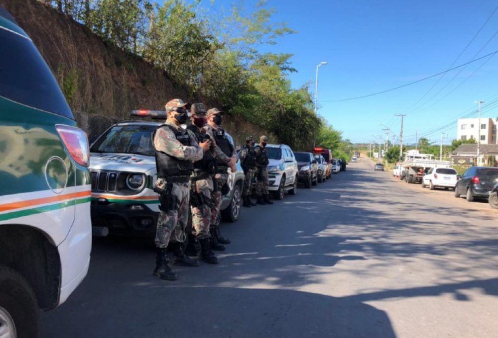 Operação policial no residencial Alameda das Palmeiras. Imagem meramente ilustrativa Crédito: SSPDS