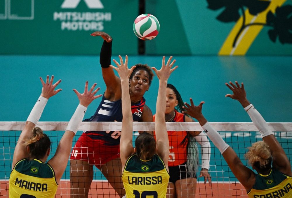 Brasil x República Dominicana final vôlei Pan Santiago — Foto: Reuters