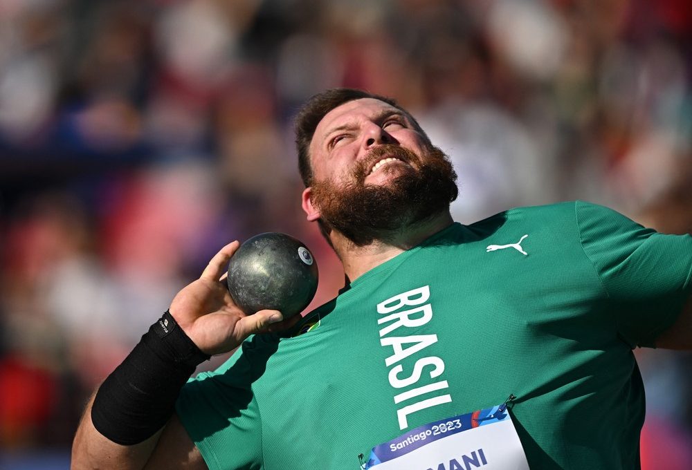 Darlan Romani soma dois ouros em Jogos Pan-Americanos — Foto: Reuters