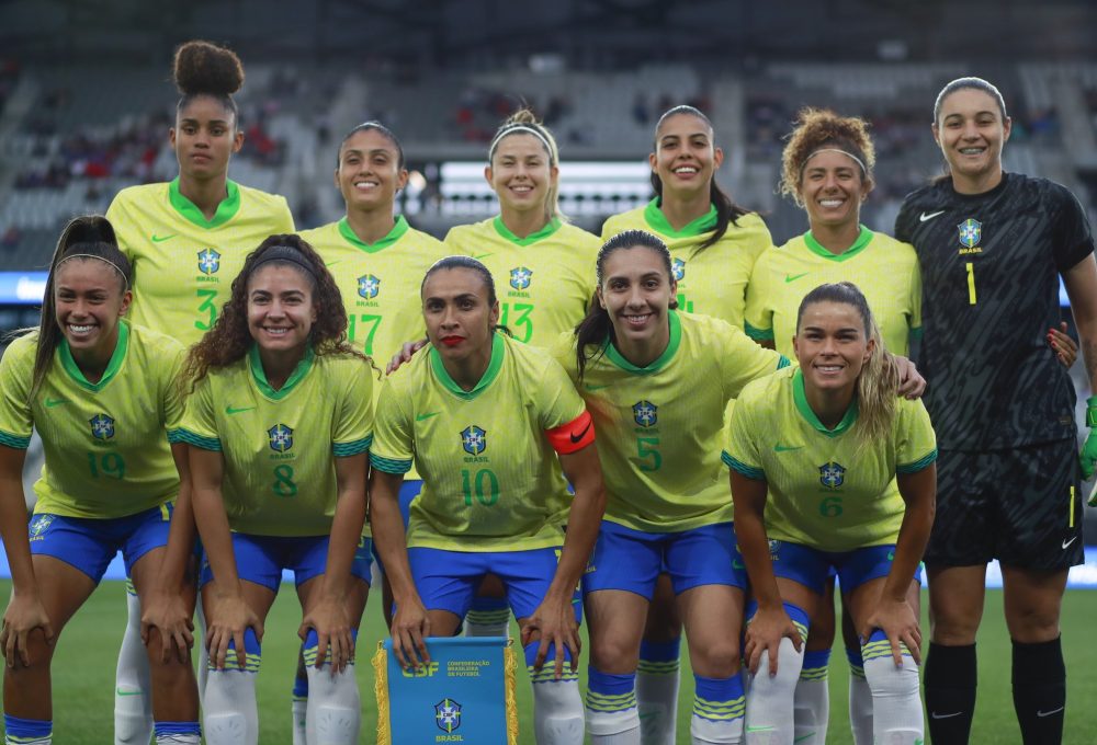 Seleção Brasileira Feminina de Futebol — Foto: Divulgação/X