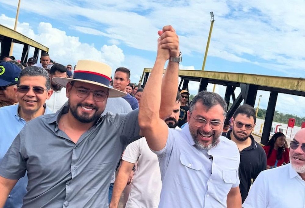 Prefeito Jarlem e o Governador Wilson Lima
