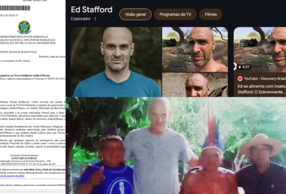 Stafford foi visto na Aldeia Ponta Alegre, onde, segundo uma página local, estaria gravando um documentário com apoio de lideranças indígenas. No entanto, a Fundação Nacional dos Povos Indígenas afirma que nenhuma autorização oficial foi concedida