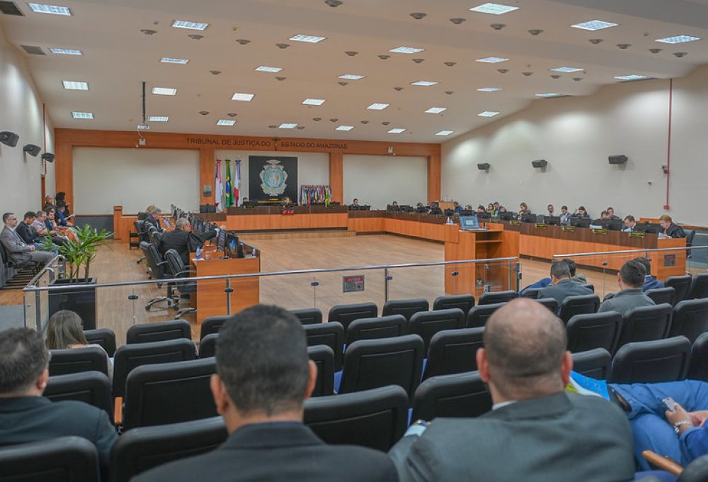 A Sessão do Tribunal Pleno Foto: Chico Batata