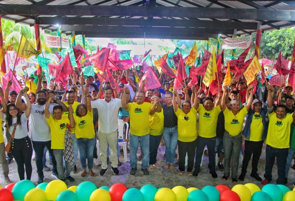 Caravanas de comunidades rurais e indígenas prestigiaram Luis Picanço agora pré-candidato (Fotos Junior Lima Juju)