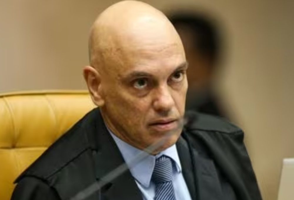 O ministro do Supremo Tribunal Federal (STF) Alexandre de Moraes em votação no plenário. Foto: WILTON JUNIOR