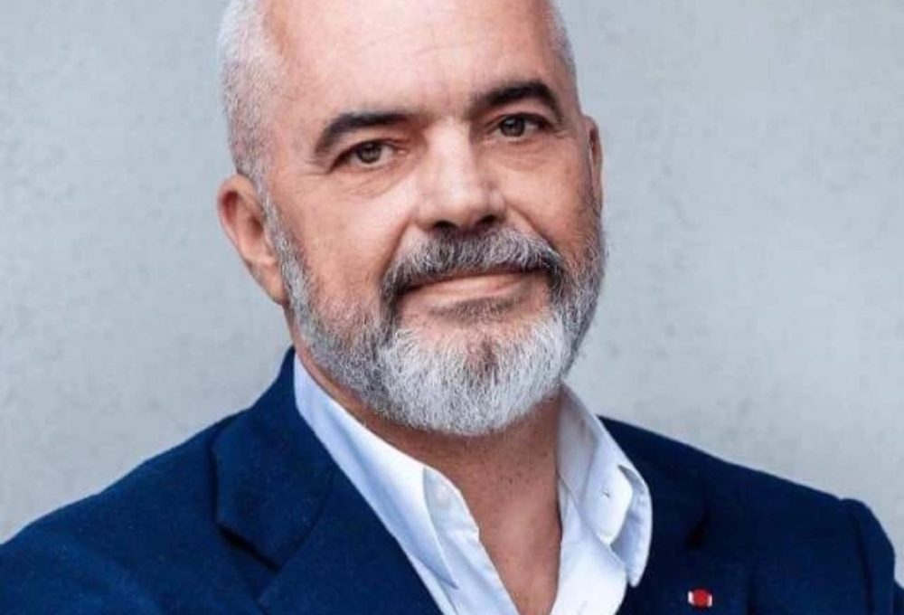 Primeiro-ministro da Albânia, Edi Rama — Foto: Instagram