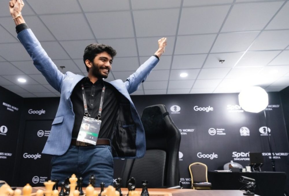 O prodígio indiano Gukesh se torna campeão do mundo com apenas 18 anos de idade