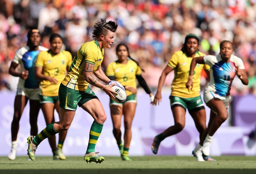 Seleção de rugby de 7. Foto: Hannah Peters/Getty Images (Reprodução não permitida)