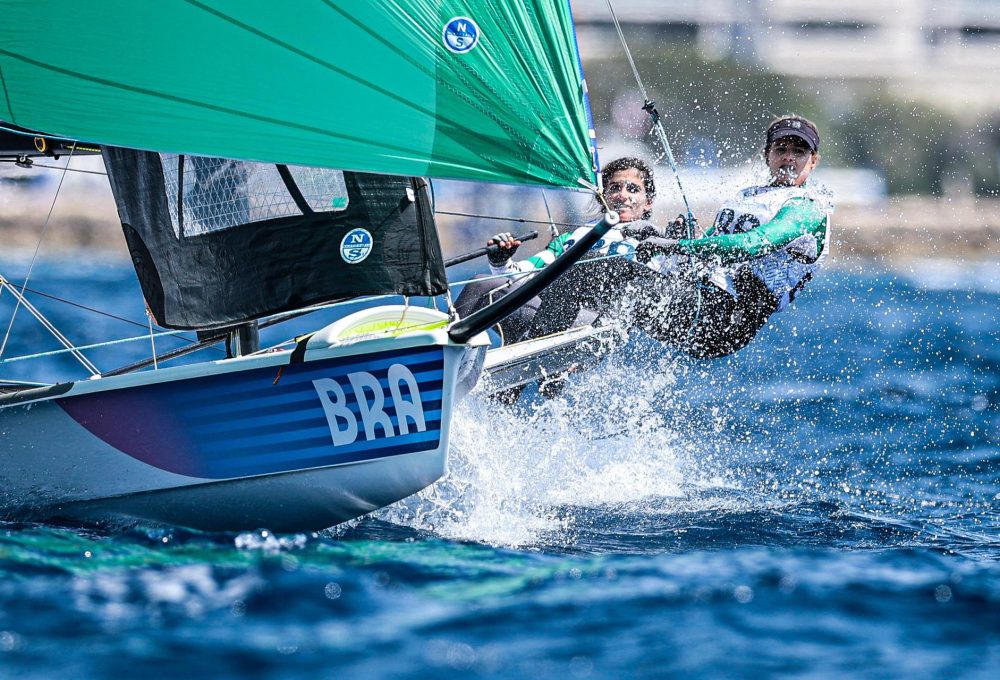 Vela 49er FX - Martine Grael e Kahena Kunze Foto: Wander Roberto/COB