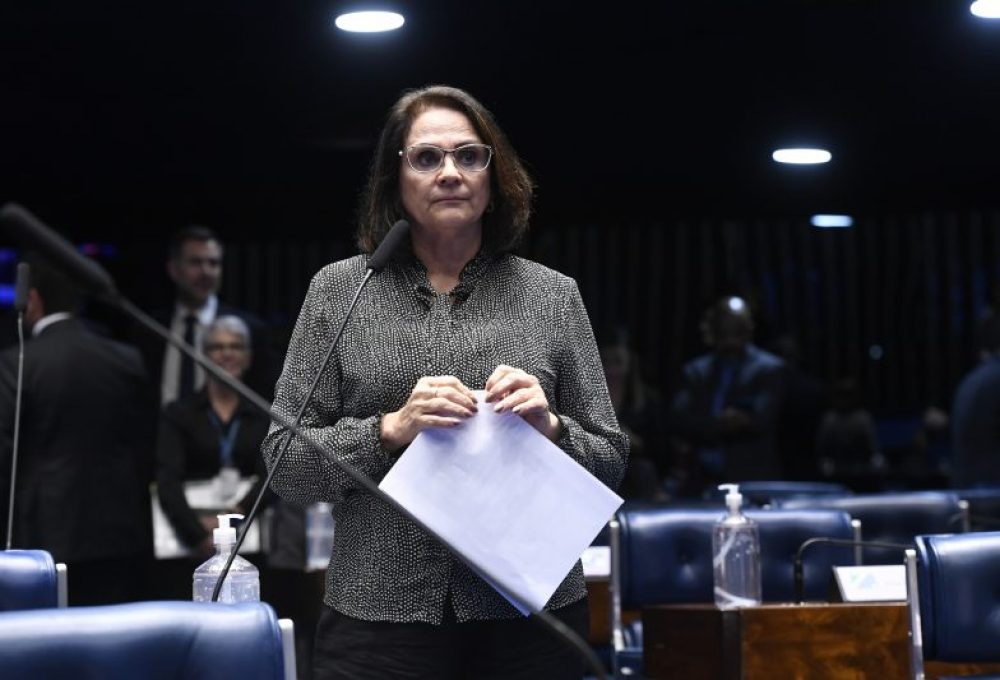 Senadora Damares Alves revelou ter sido estuprada quando criança – Foto: Jefferson Rudy/Agência Senado