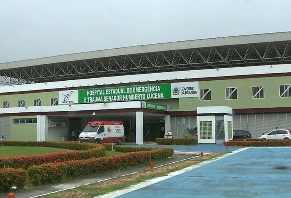 Hospital de Emergência e Trauma de João Pessoa — Foto: Reprodução/TV Cabo Branco