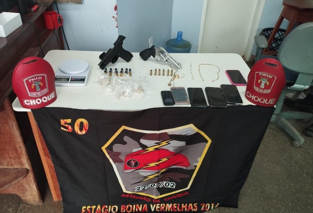 Material apreendido em Novo Aripuanã (Foto: Divulgação / SSP-AM)