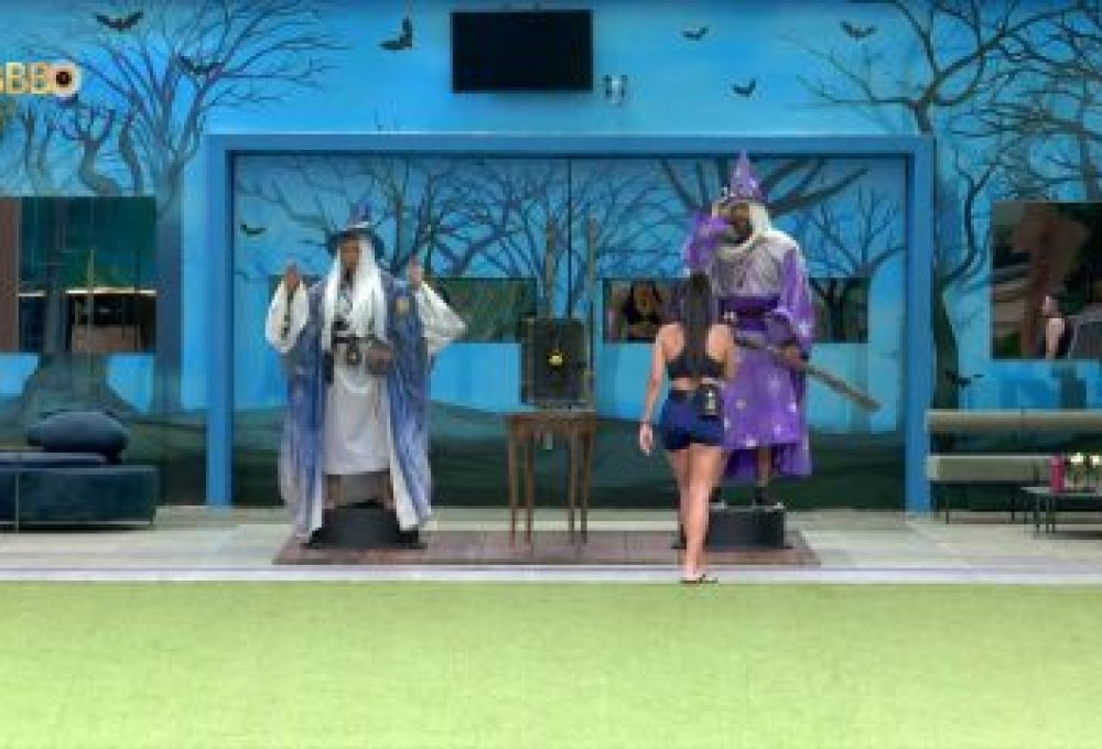 Pitel e Juninho são os monstros da semana, escolhidos pelo Anjo Matteus
Reprodução/Globoplay
