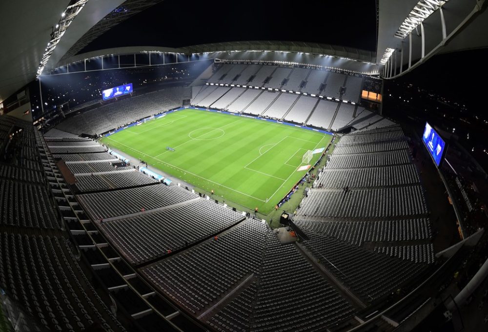 Corinthians quer vender parte da Neo Química Arena — Foto: Marcos Ribolli