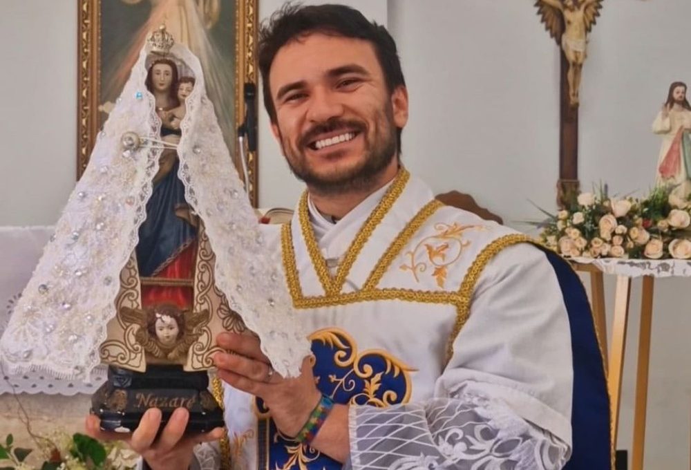 Padre Fabrício Rodrigues. — Foto: Reprodução / Redes sociais